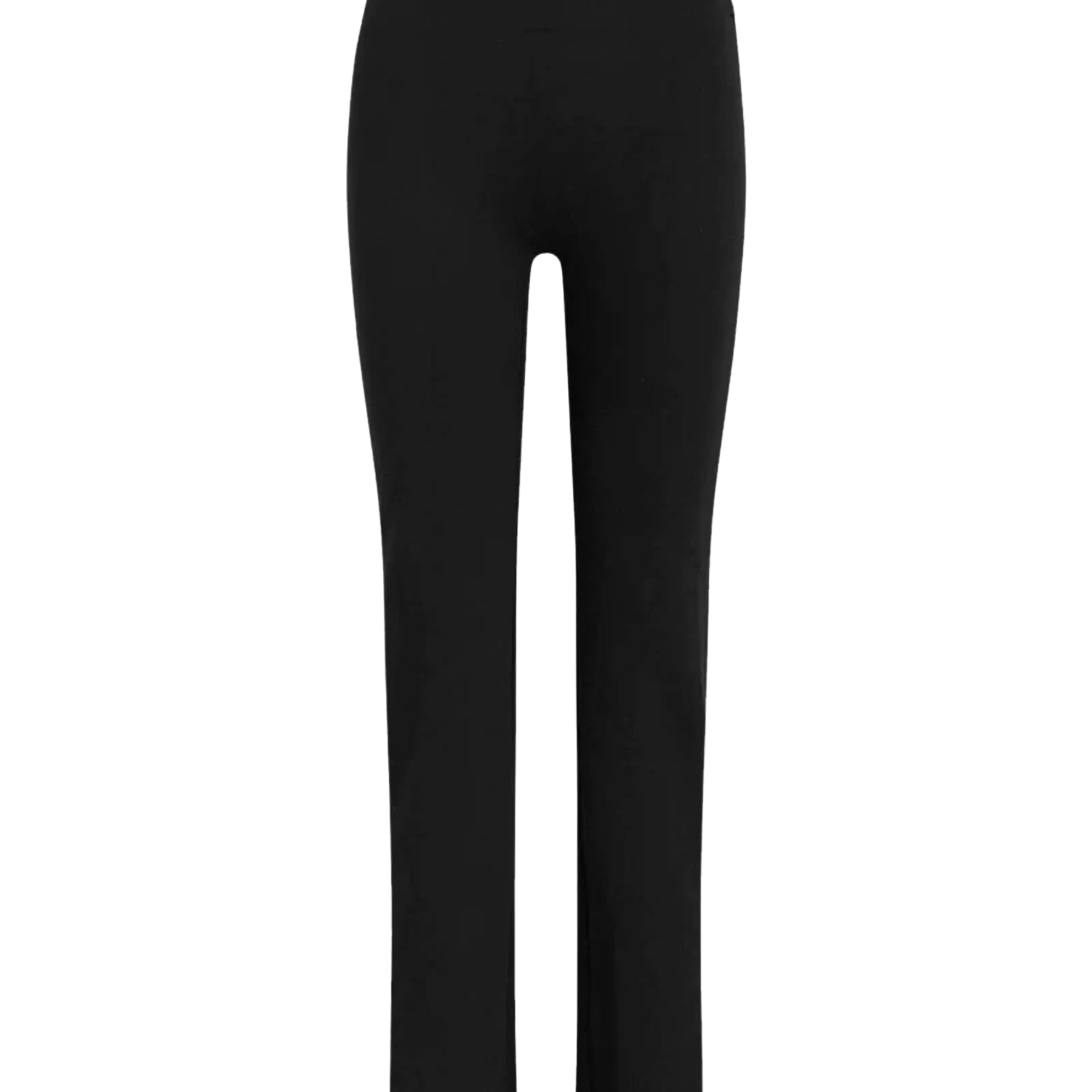 LESET | Rio High Waist Straight Pant in Black