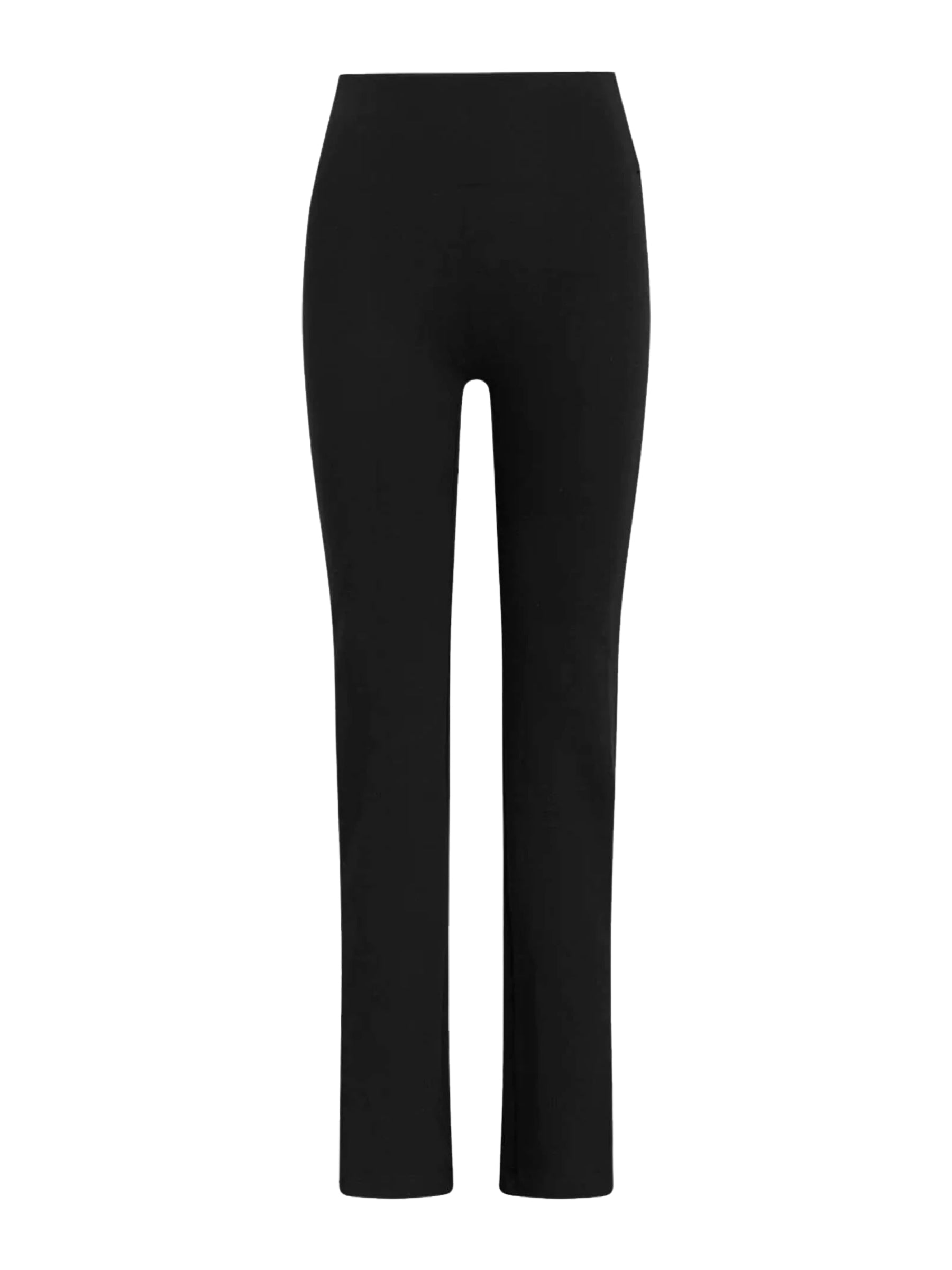 LESET | Rio High Waist Straight Pant in Black