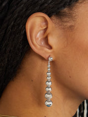 LIÉ STUDIO | Josephine Earrings in Silver | The UNDONE