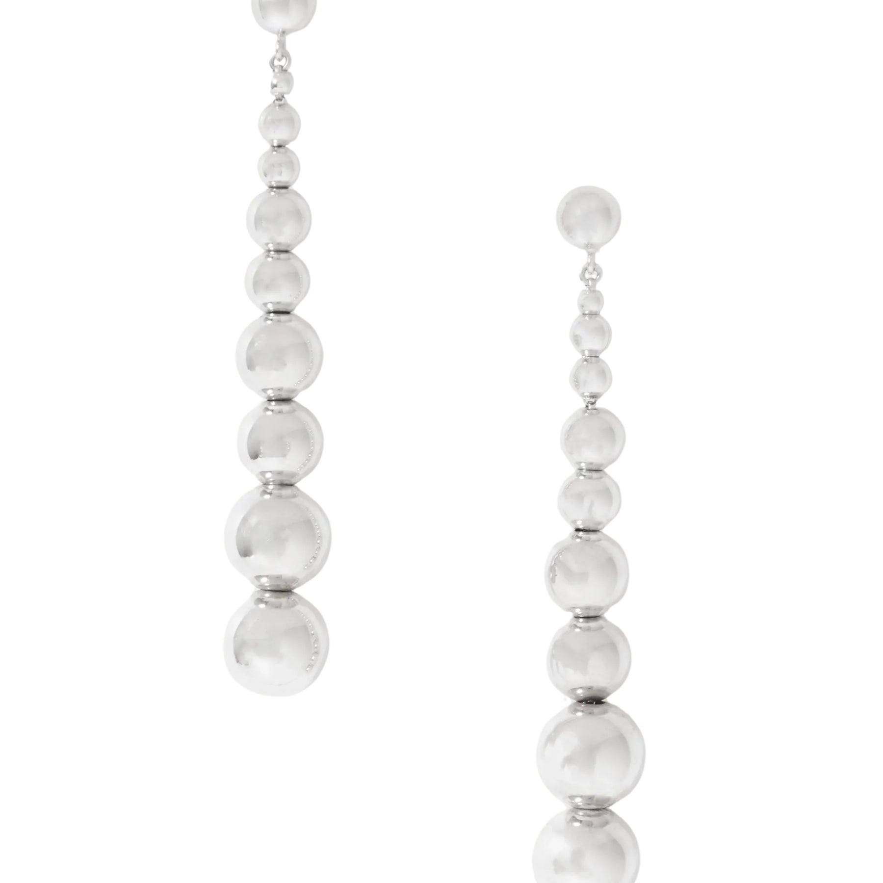 LIÉ STUDIO | Josephine Earrings in Silver | The UNDONE