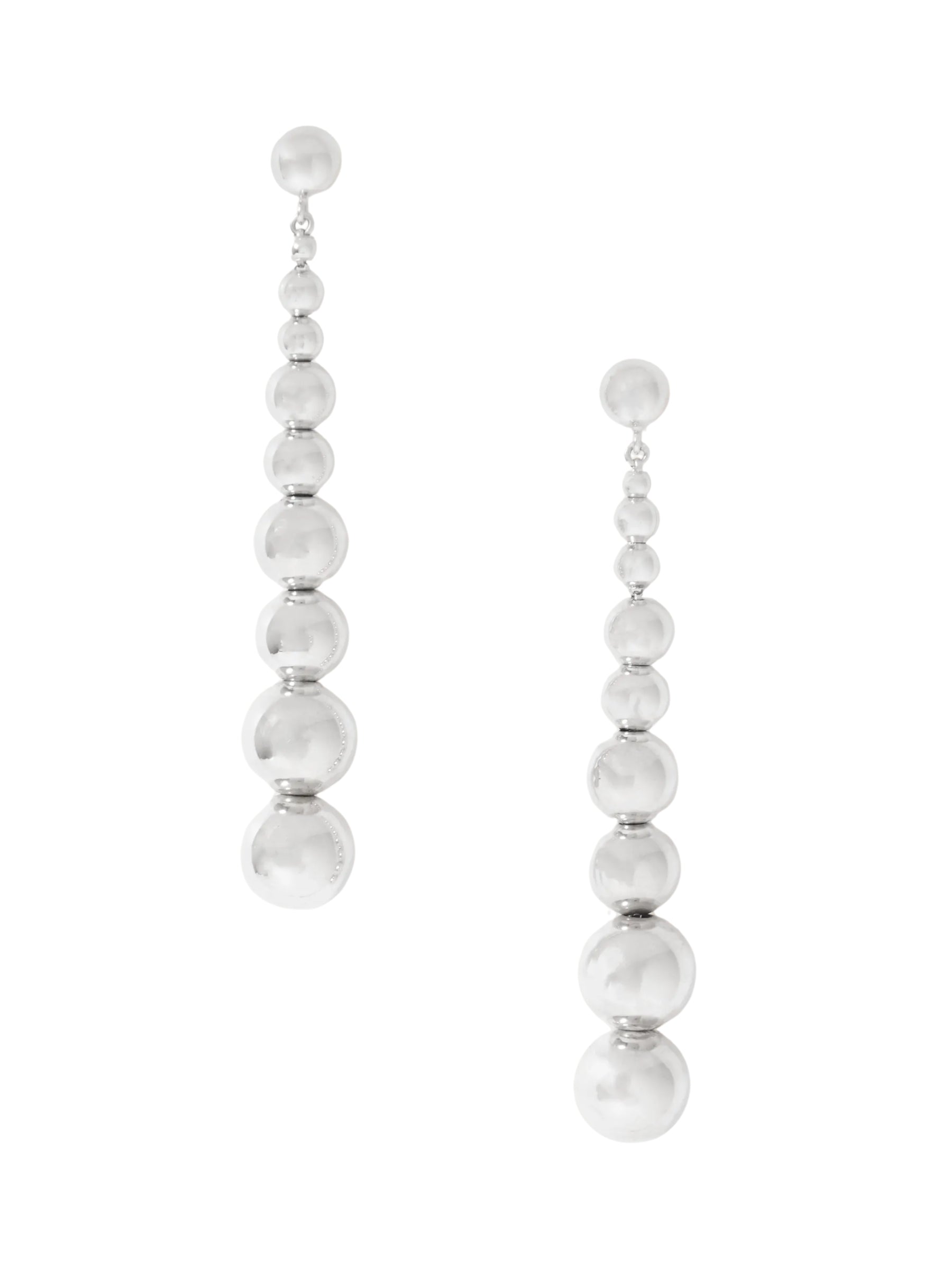 LIÉ STUDIO | Josephine Earrings in Silver | The UNDONE