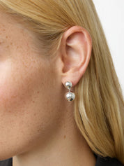 LIÉ STUDIO | The Caroline Earring in Silver | The UNDONE