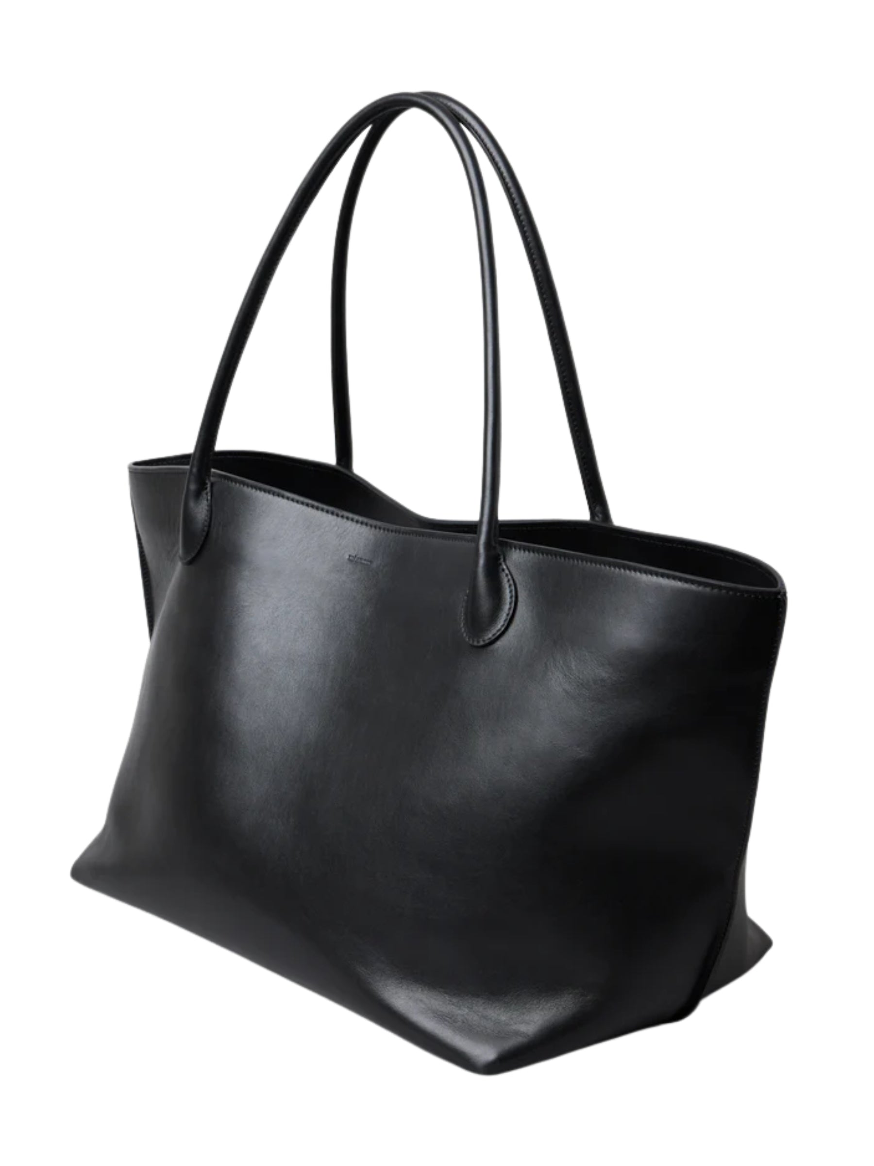Lie Studio | The Eva Weekend Tote in Solid Black