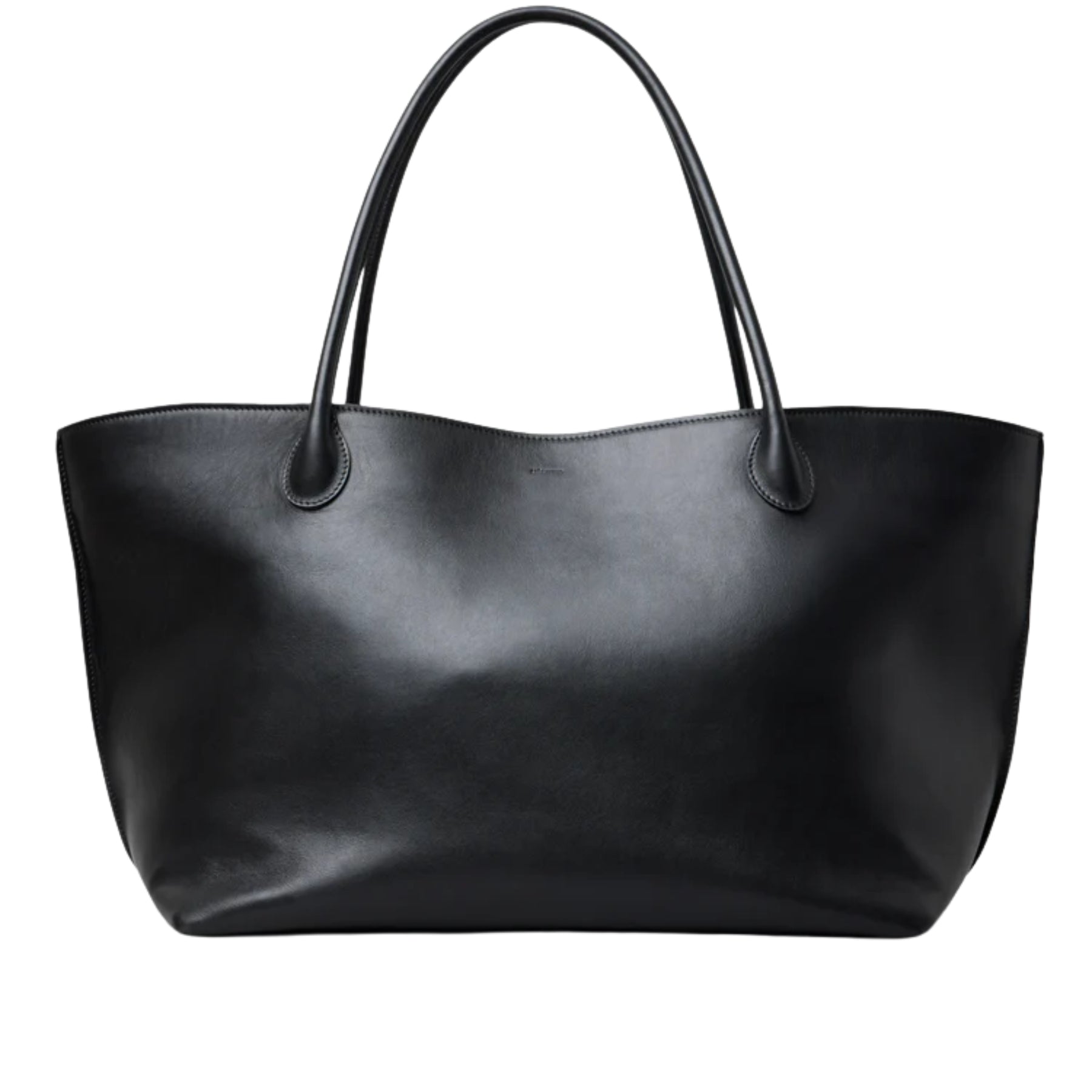 Lie Studio | The Eva Weekend Tote in Solid Black