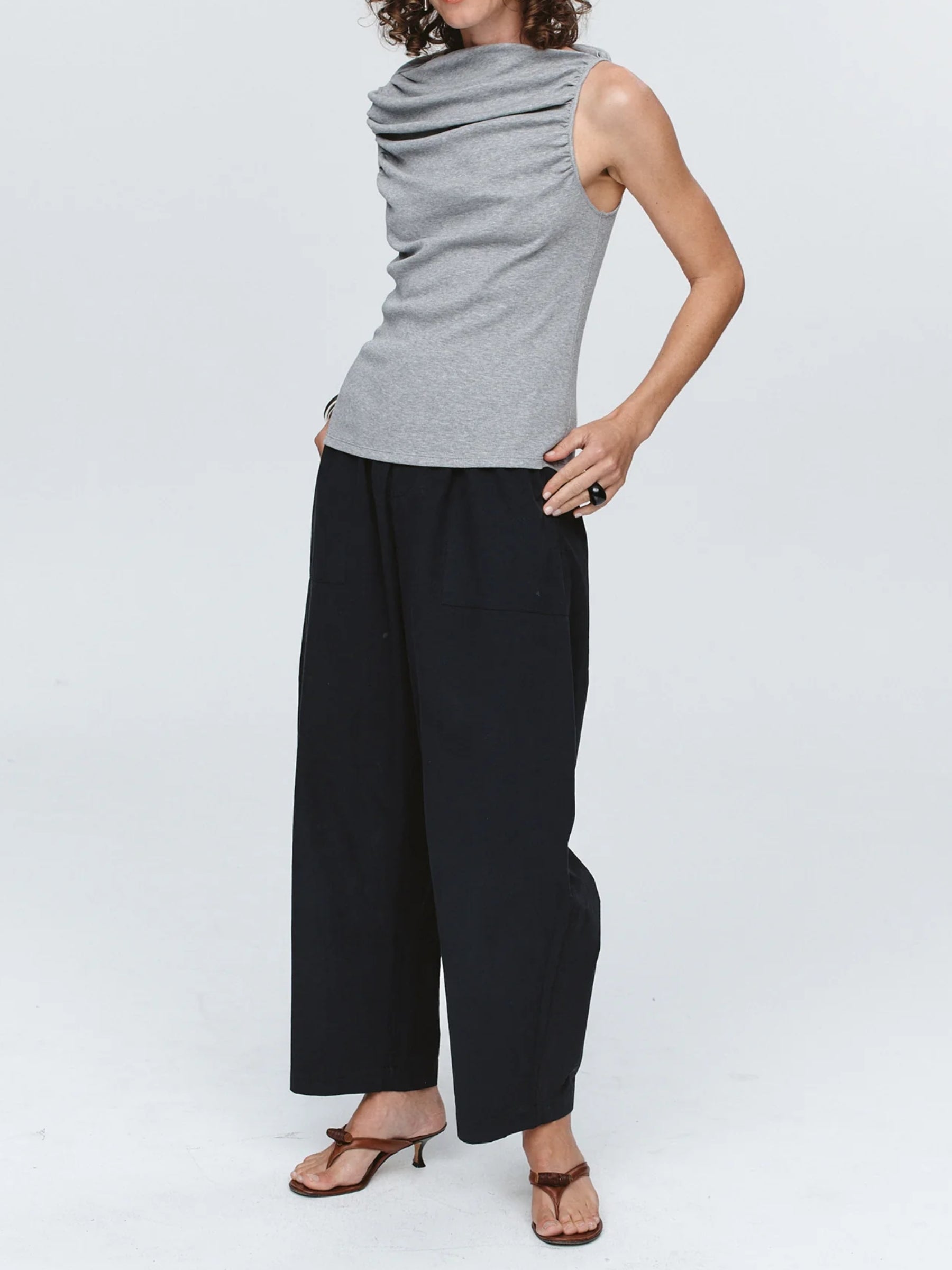 Marle Risa Singlet in Grey