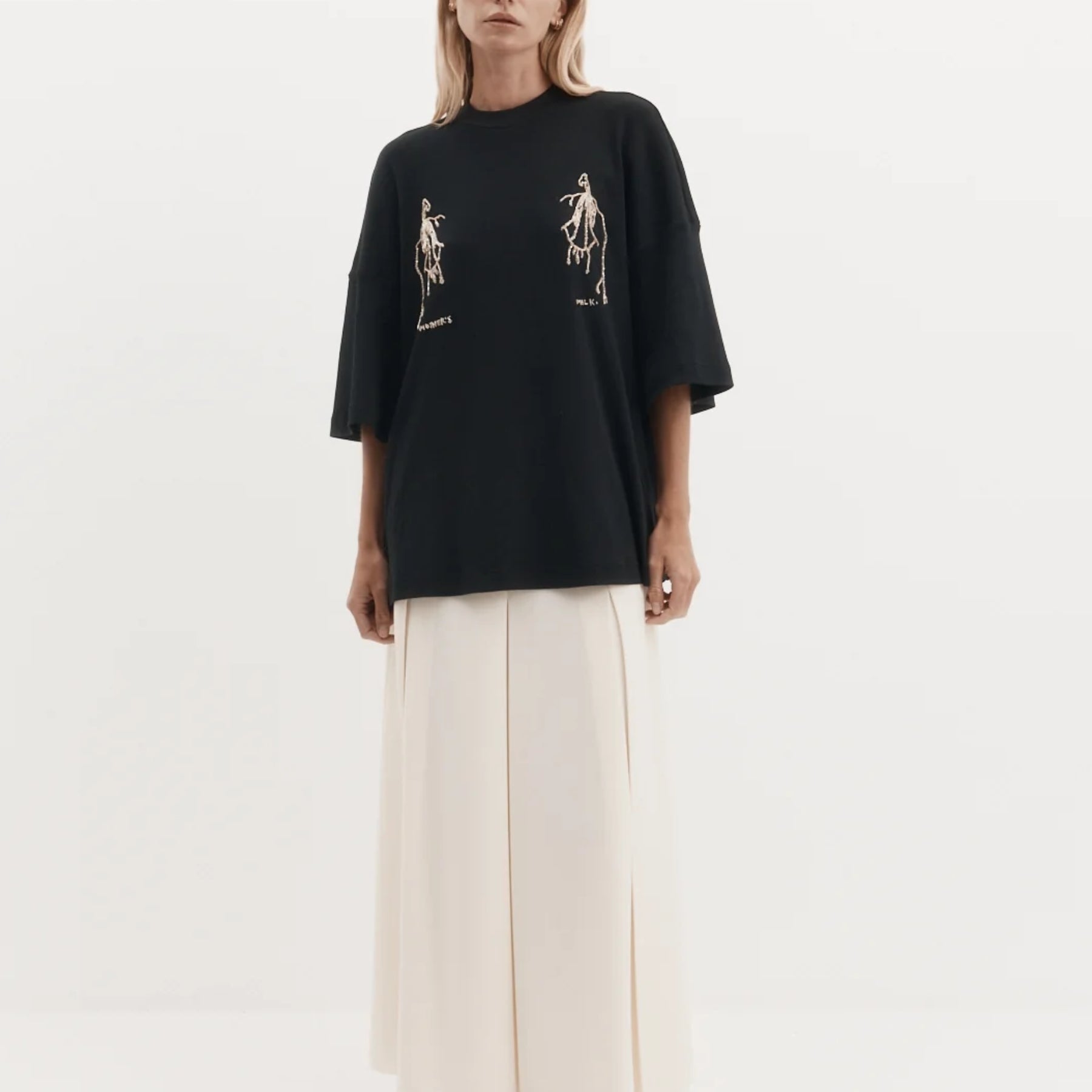 Harris Tapper | Mother T-Shirt in Cotton Beading