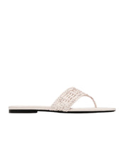 Nelson Made | Cali Woven Sandal in Ivory Crema