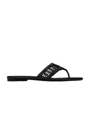 Nelson Made | Cali Woven Sandal in Black