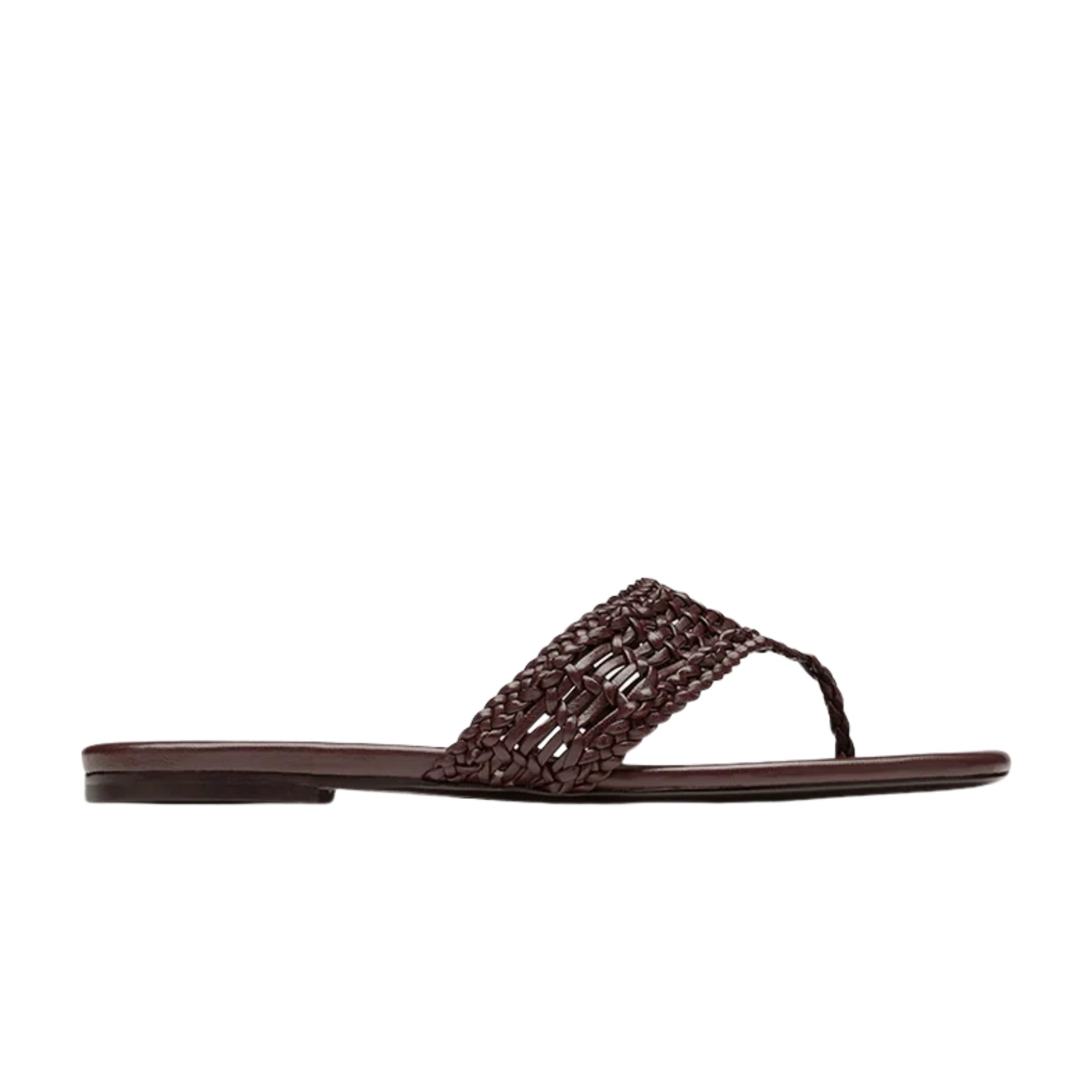 Nelson Made | Cali Woven Sandal in Brown Koffee