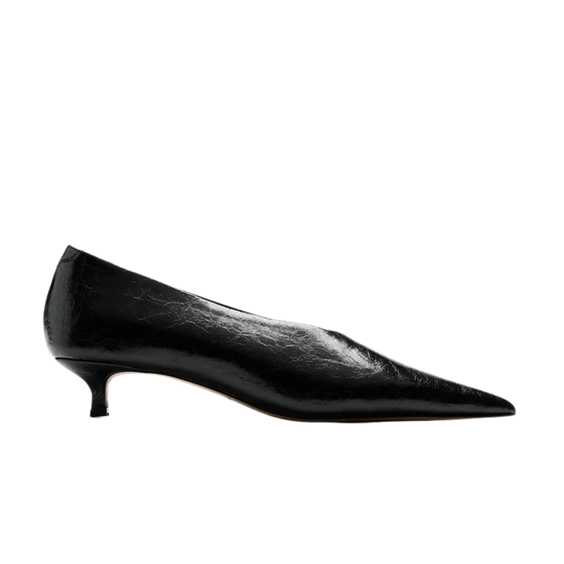 Nelson Made | Lani Pump in Black Crinkle