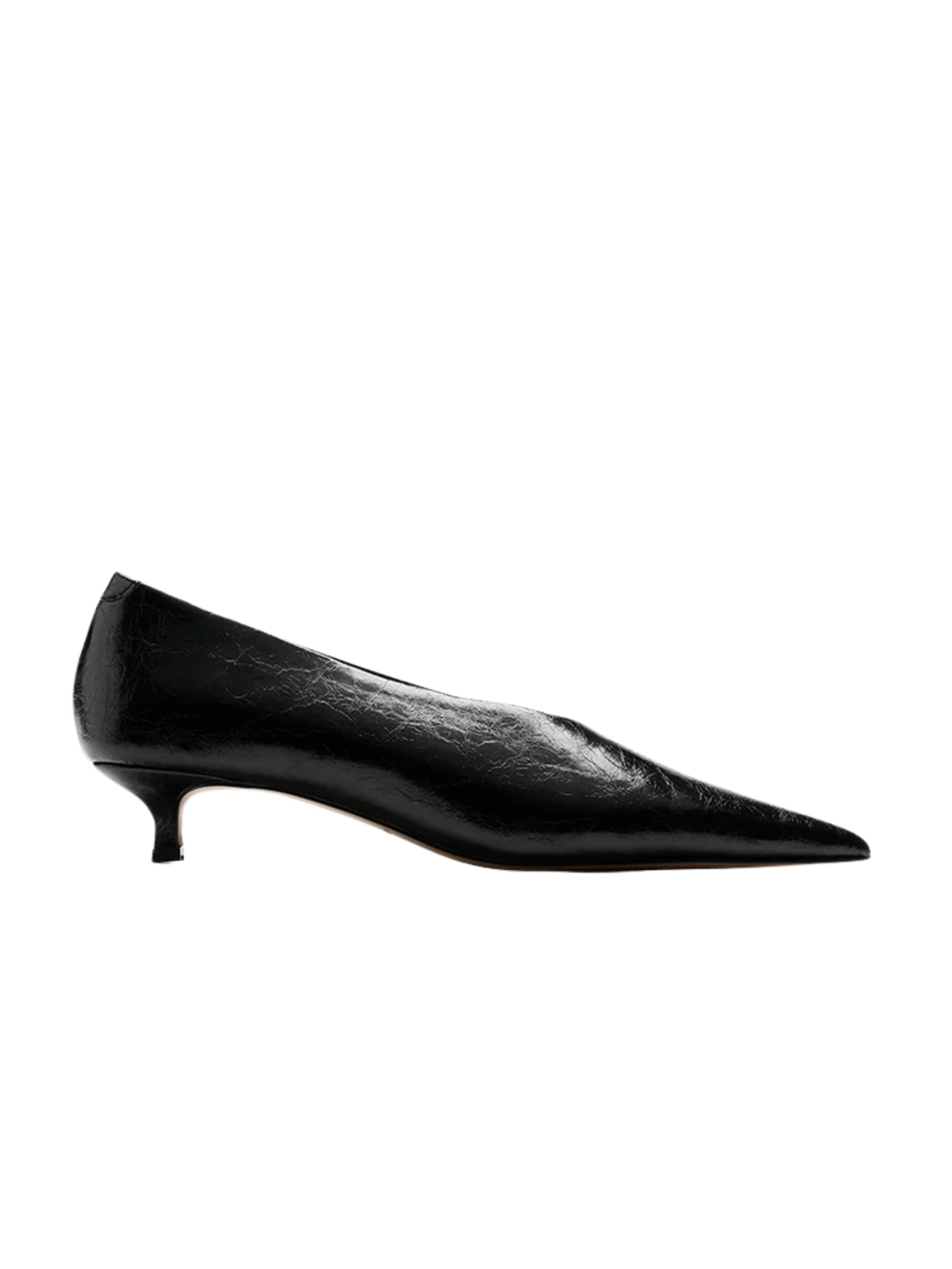 Nelson Made | Lani Pump in Black Crinkle