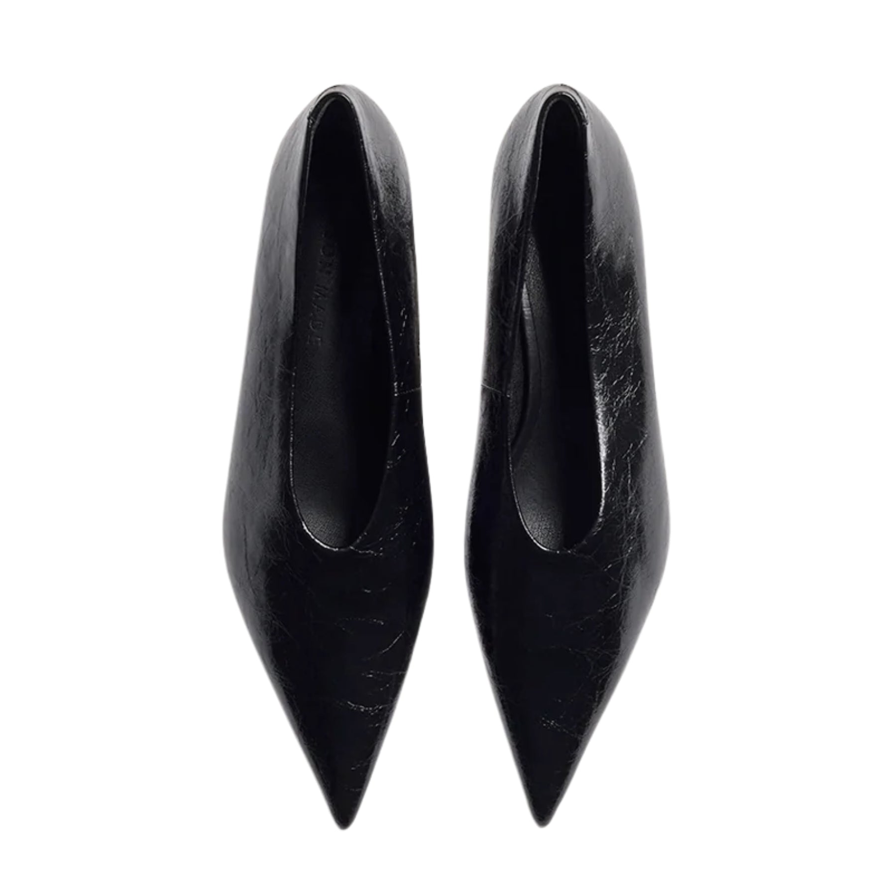 Nelson Made | Lani Pump in Black Crinkle