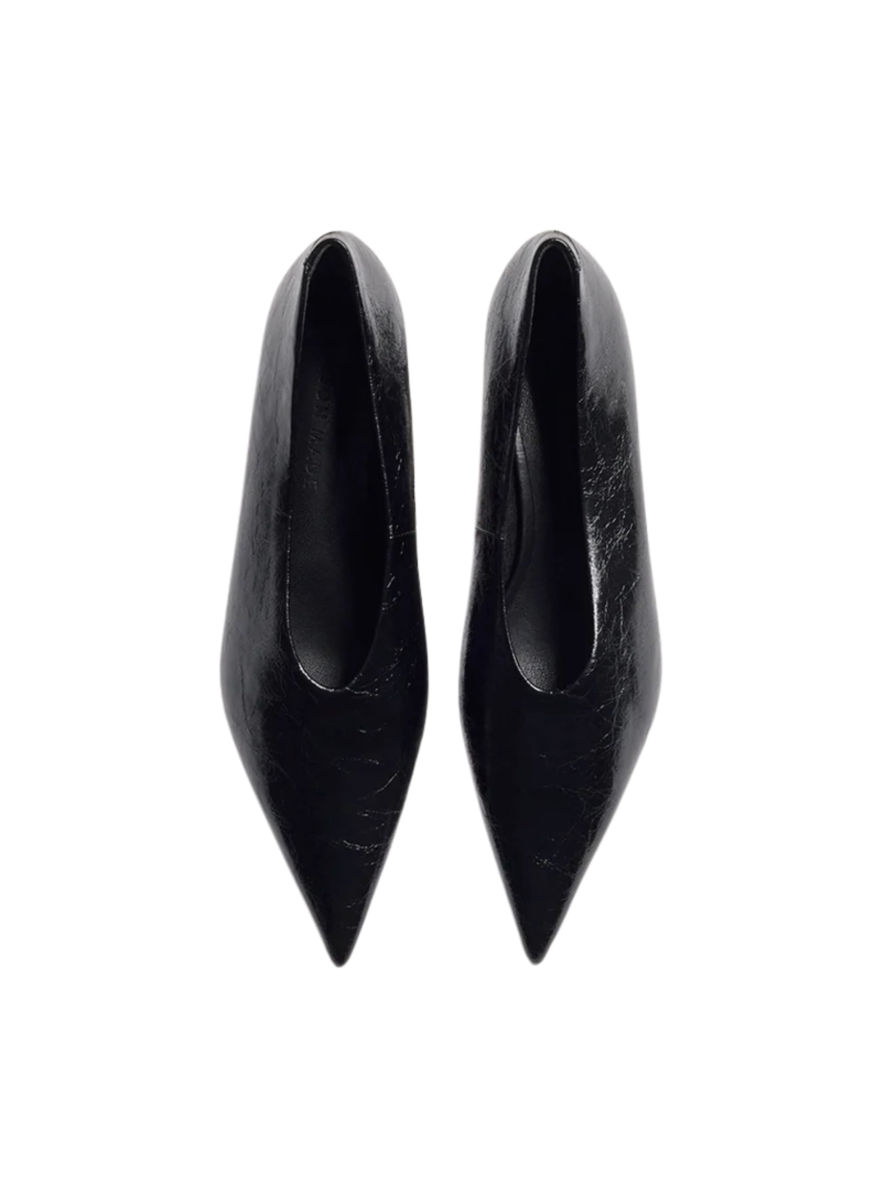 Nelson Made | Lani Pump in Black Crinkle