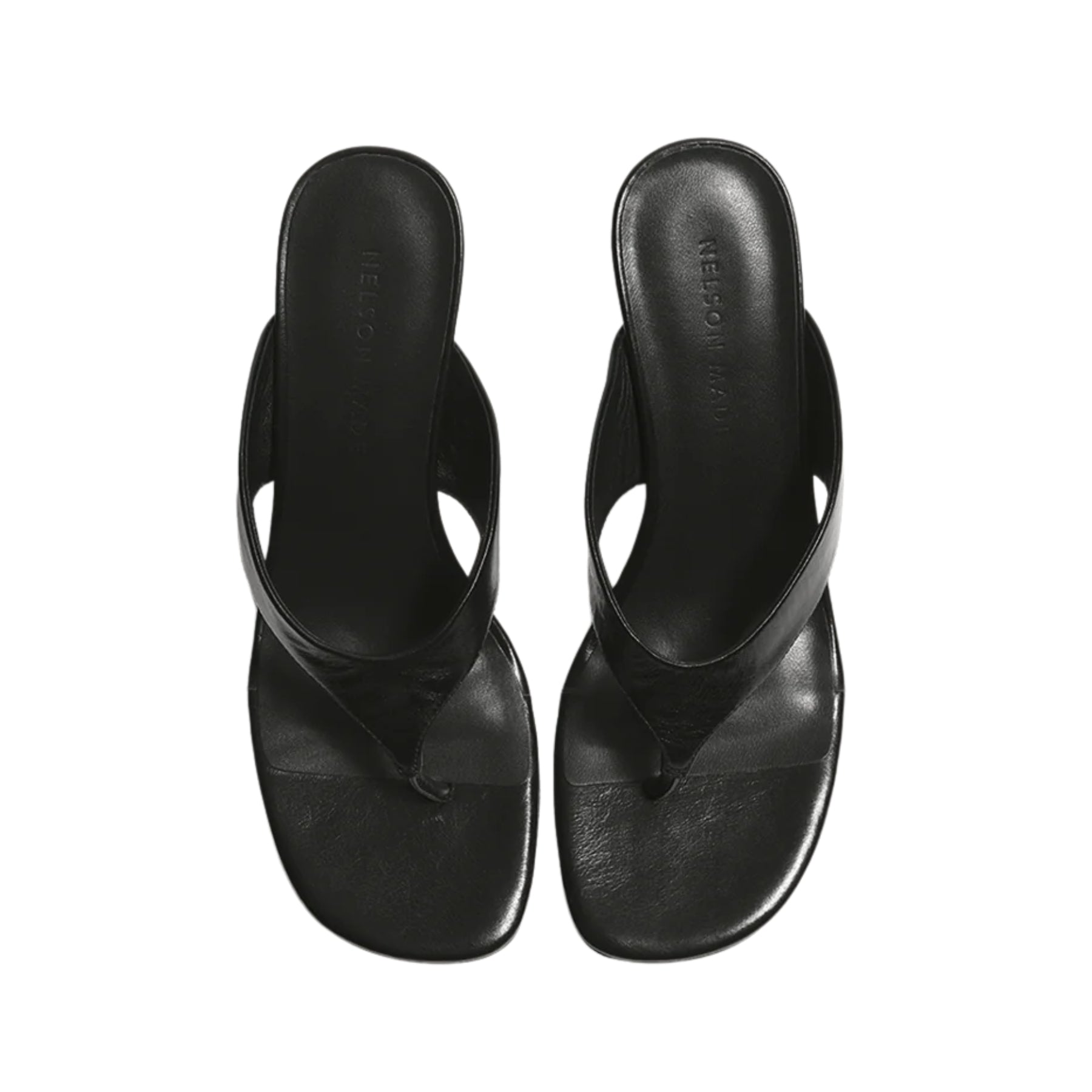 Nelson Made | Nova Wedge Black Crinkle