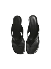 Nelson Made | Nova Wedge Black Crinkle