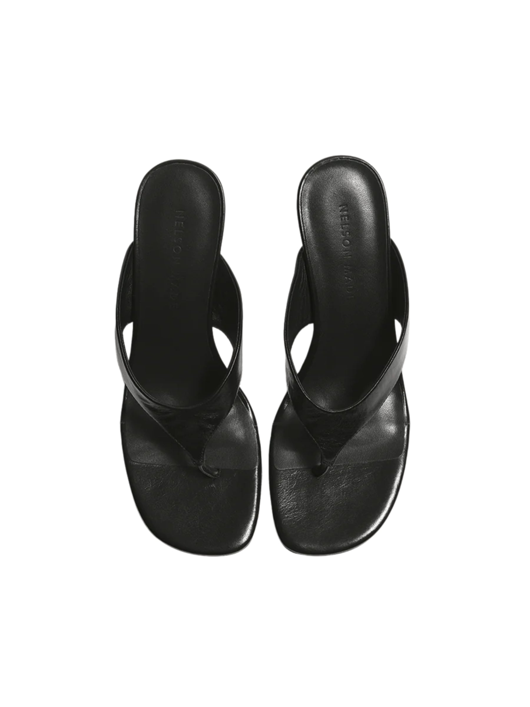 Nelson Made | Nova Wedge Black Crinkle