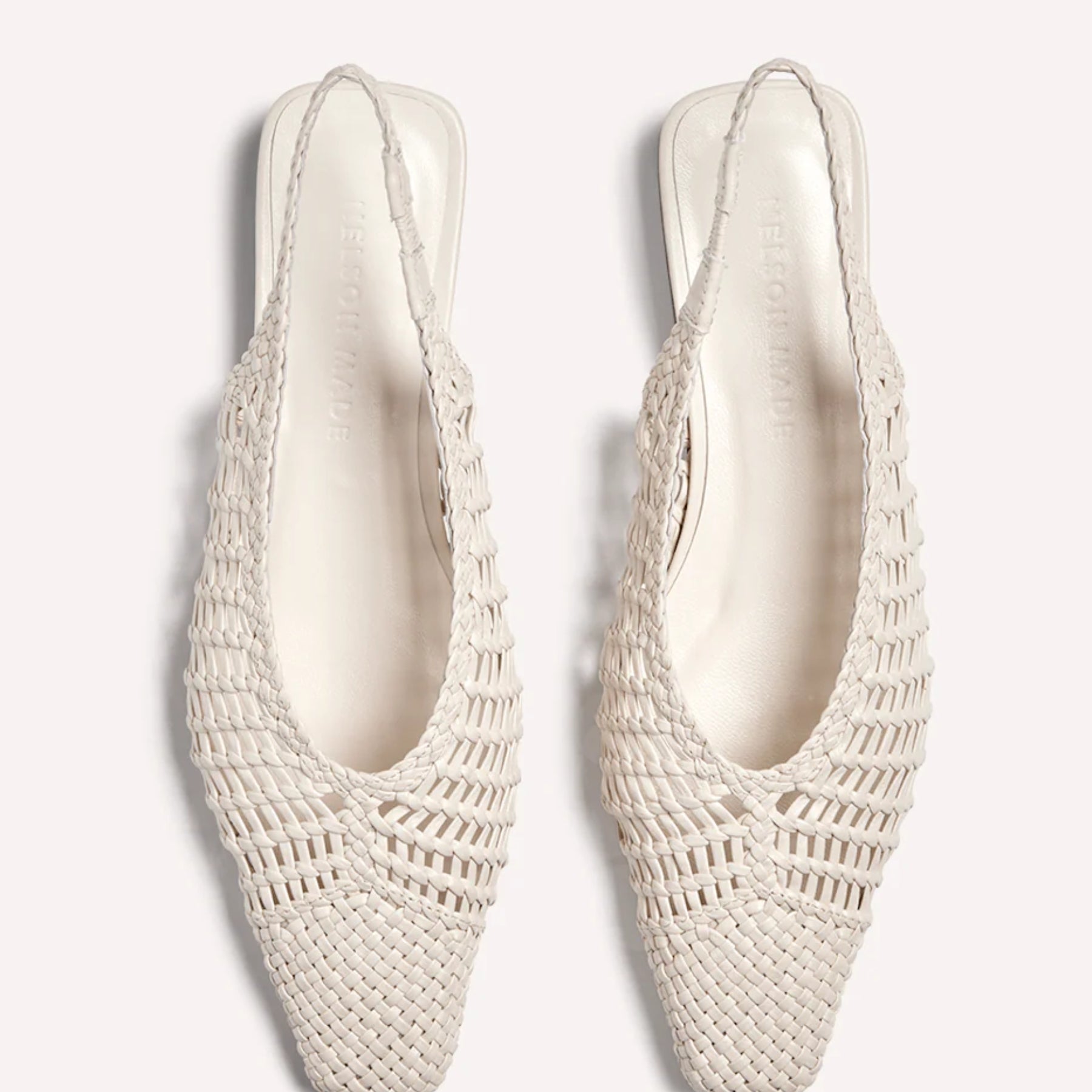 Nelson Made | Cali Woven Flat Crema