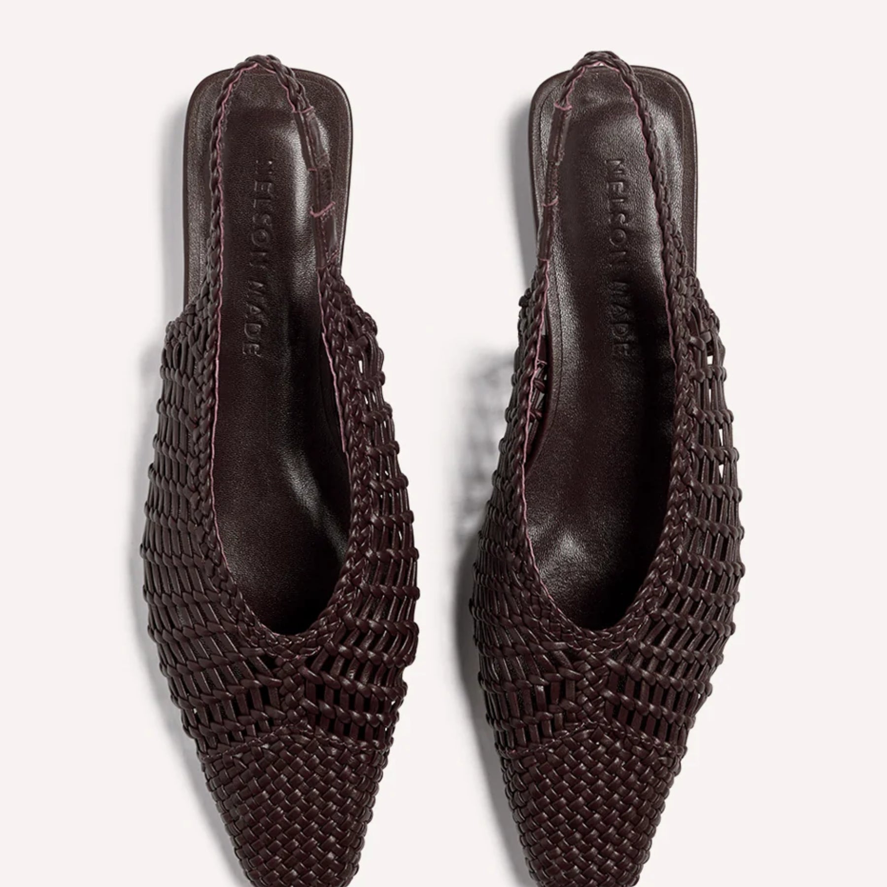 Cali Woven Flat Koffee