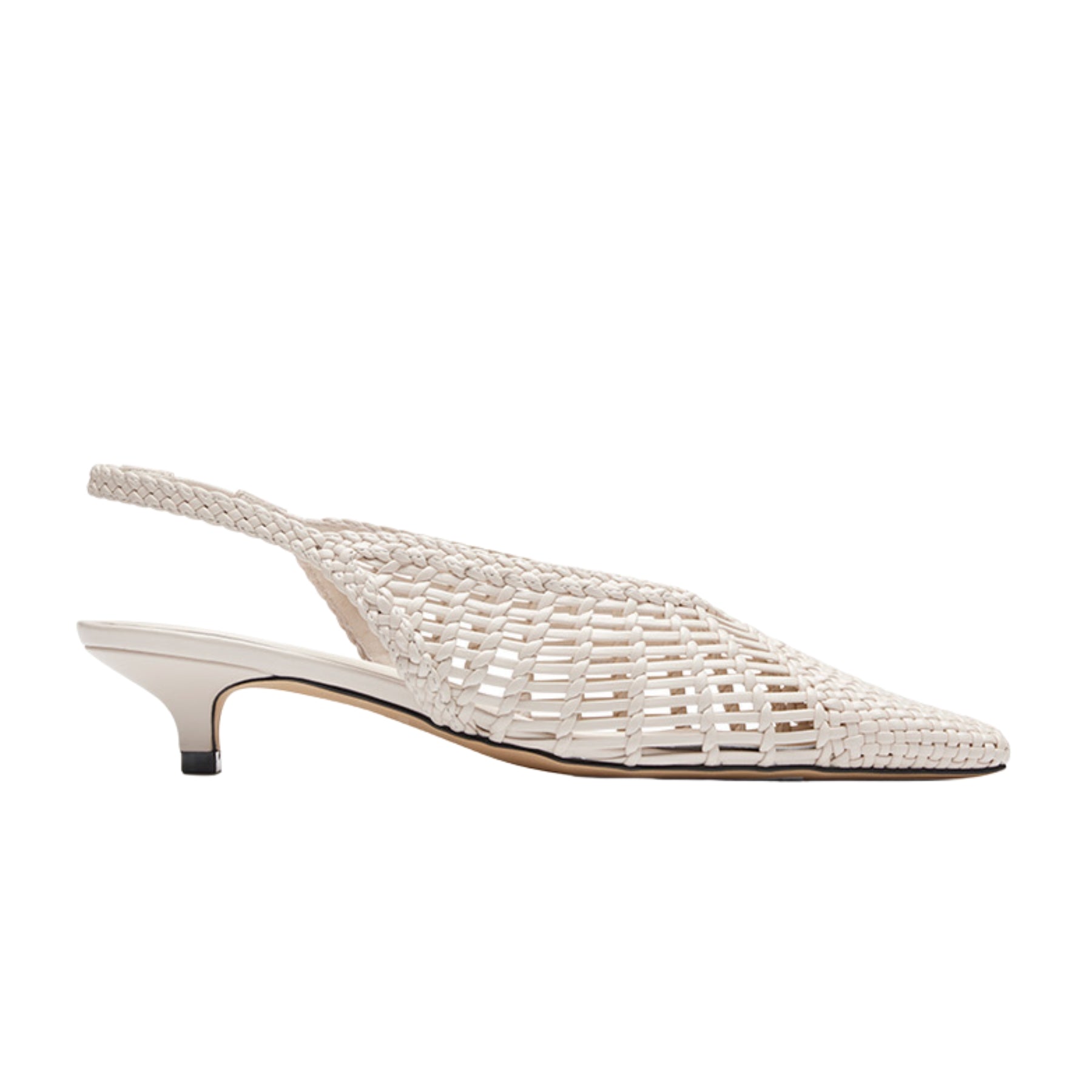 Cali Woven Mule Crema