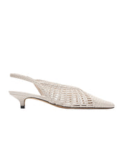 Cali Woven Mule Crema