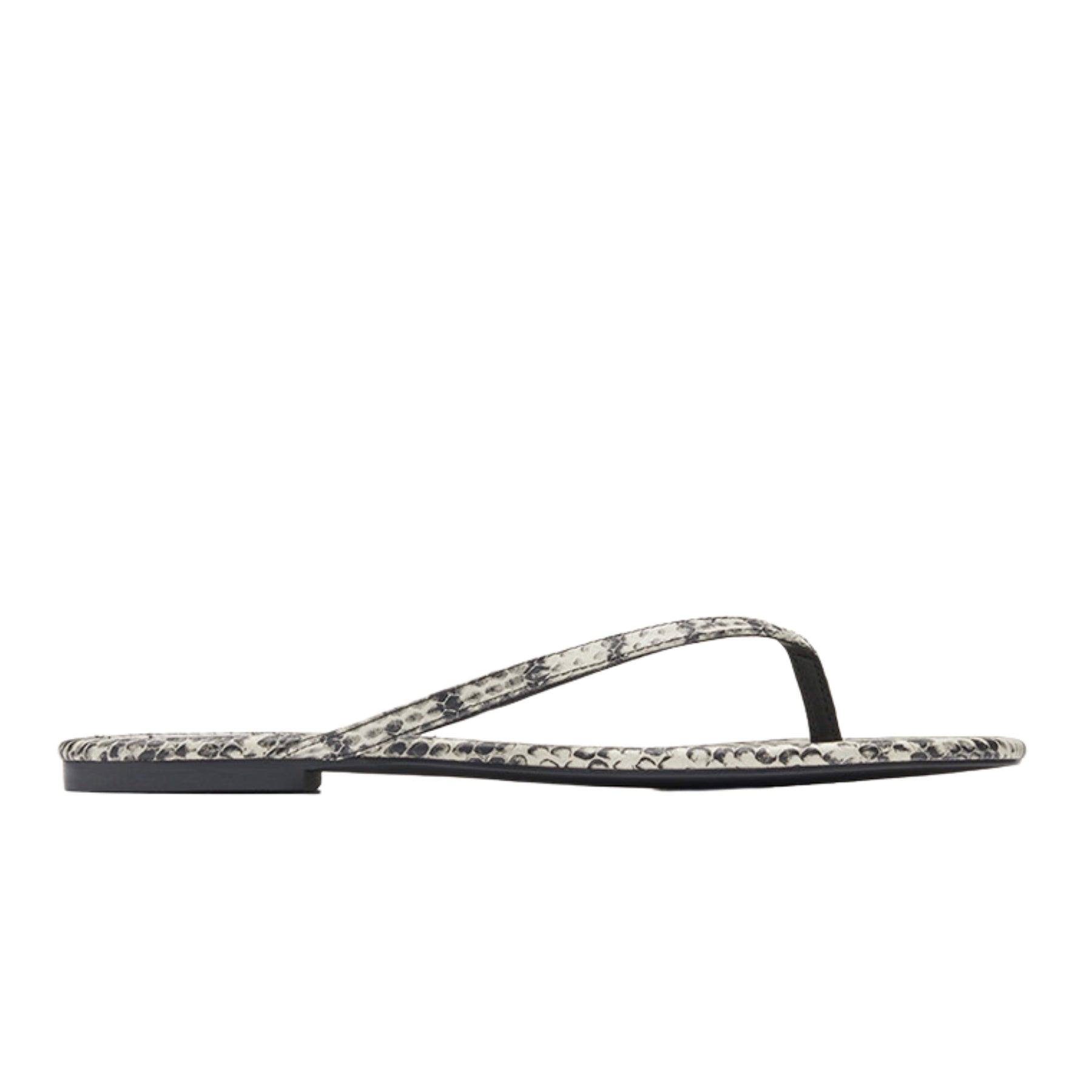 Nelson Made Dia Sandal in Snake Emboss