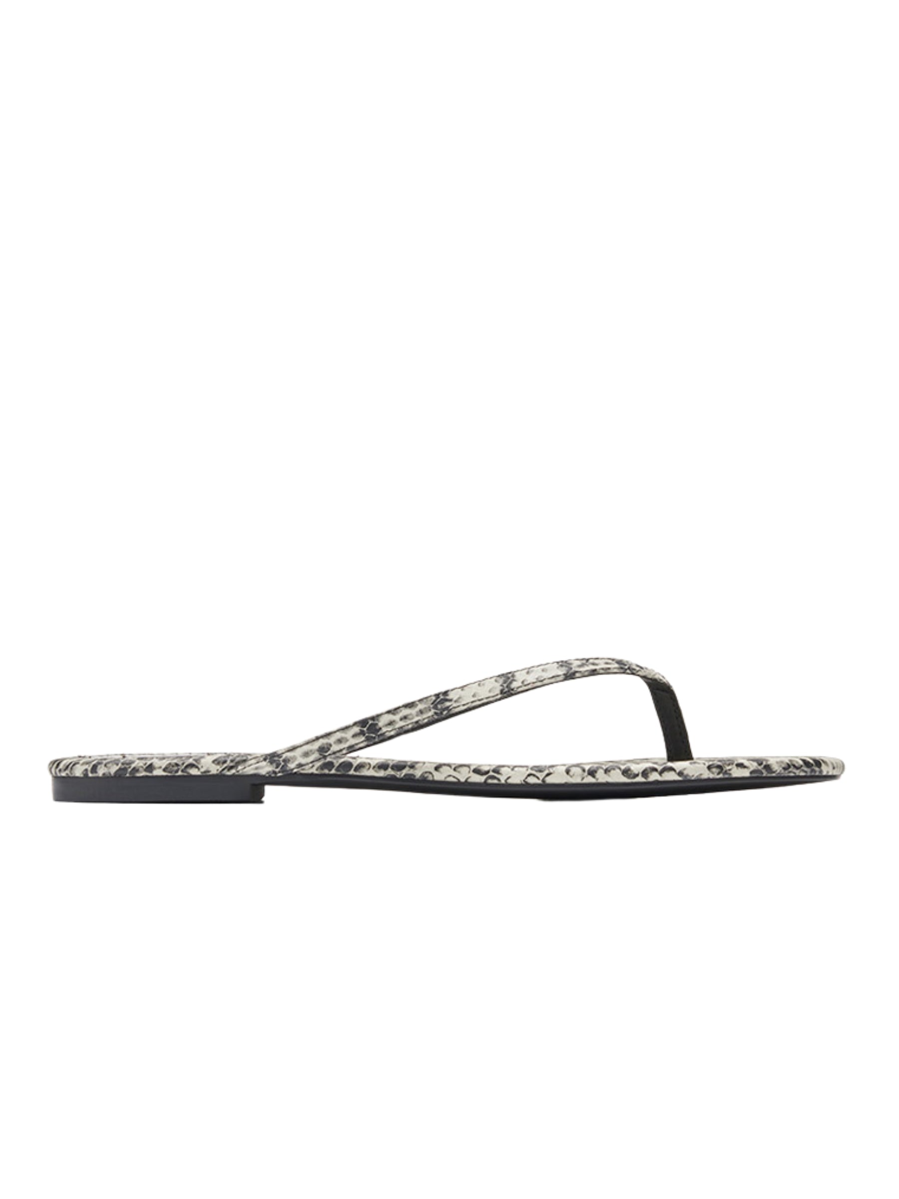 Nelson Made Dia Sandal in Snake Emboss