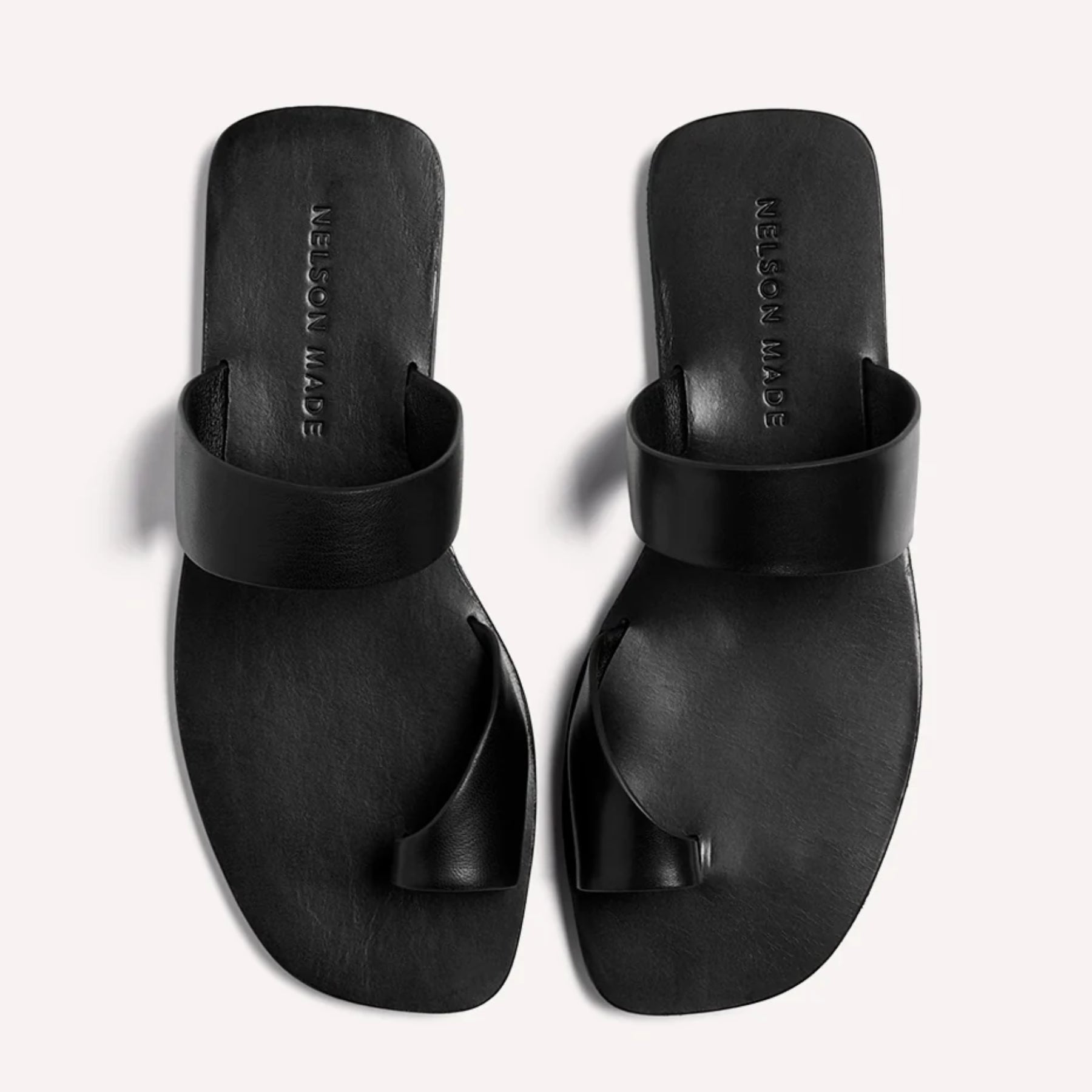 Nelson Made | Lincoln Sandal Black
