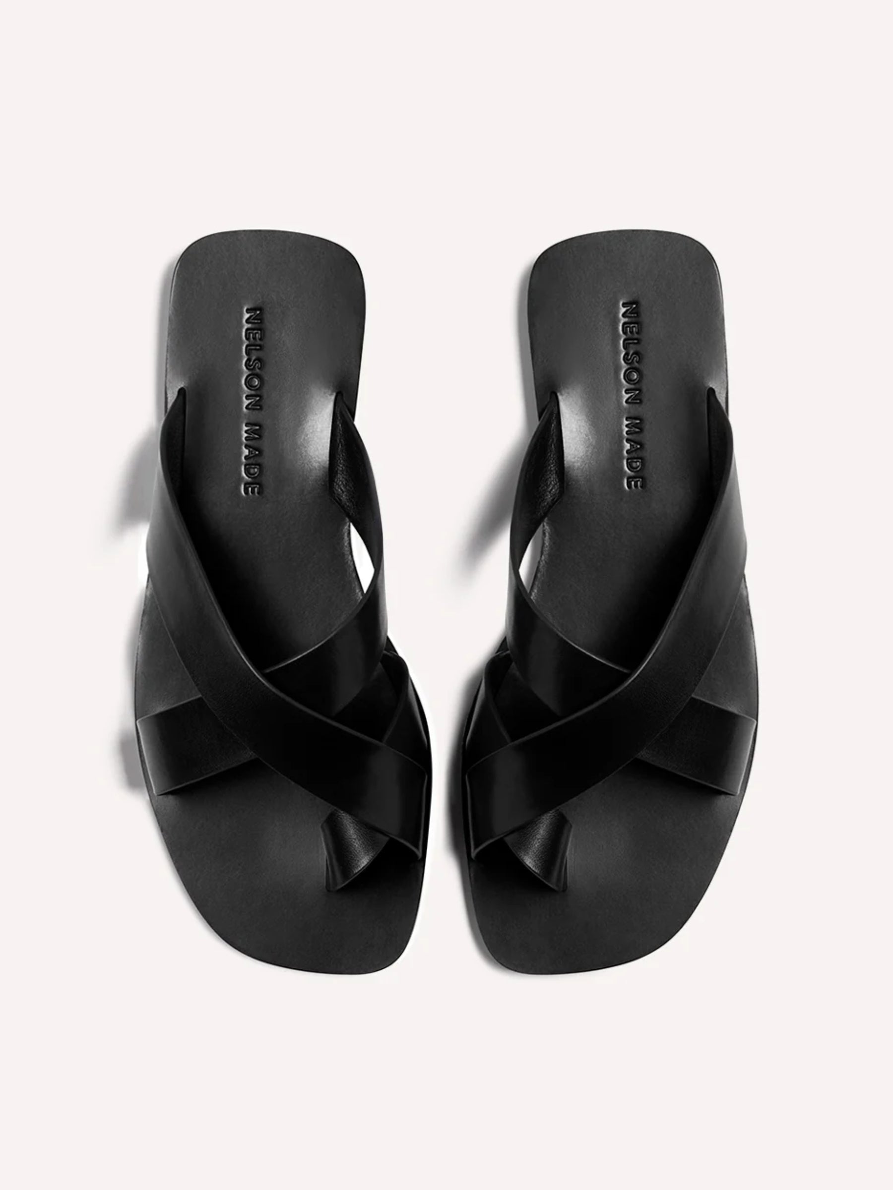Nelson Made | Rhys Sandal Black