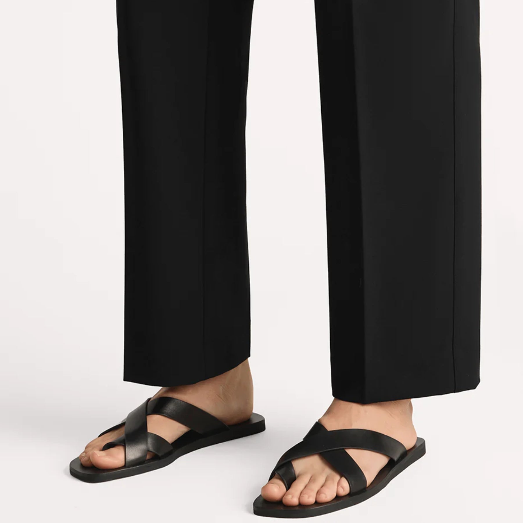 Nelson Made | Rhys Sandal Black