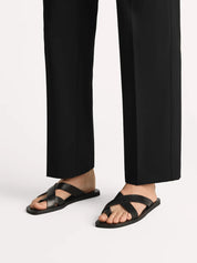 Nelson Made | Rhys Sandal Black