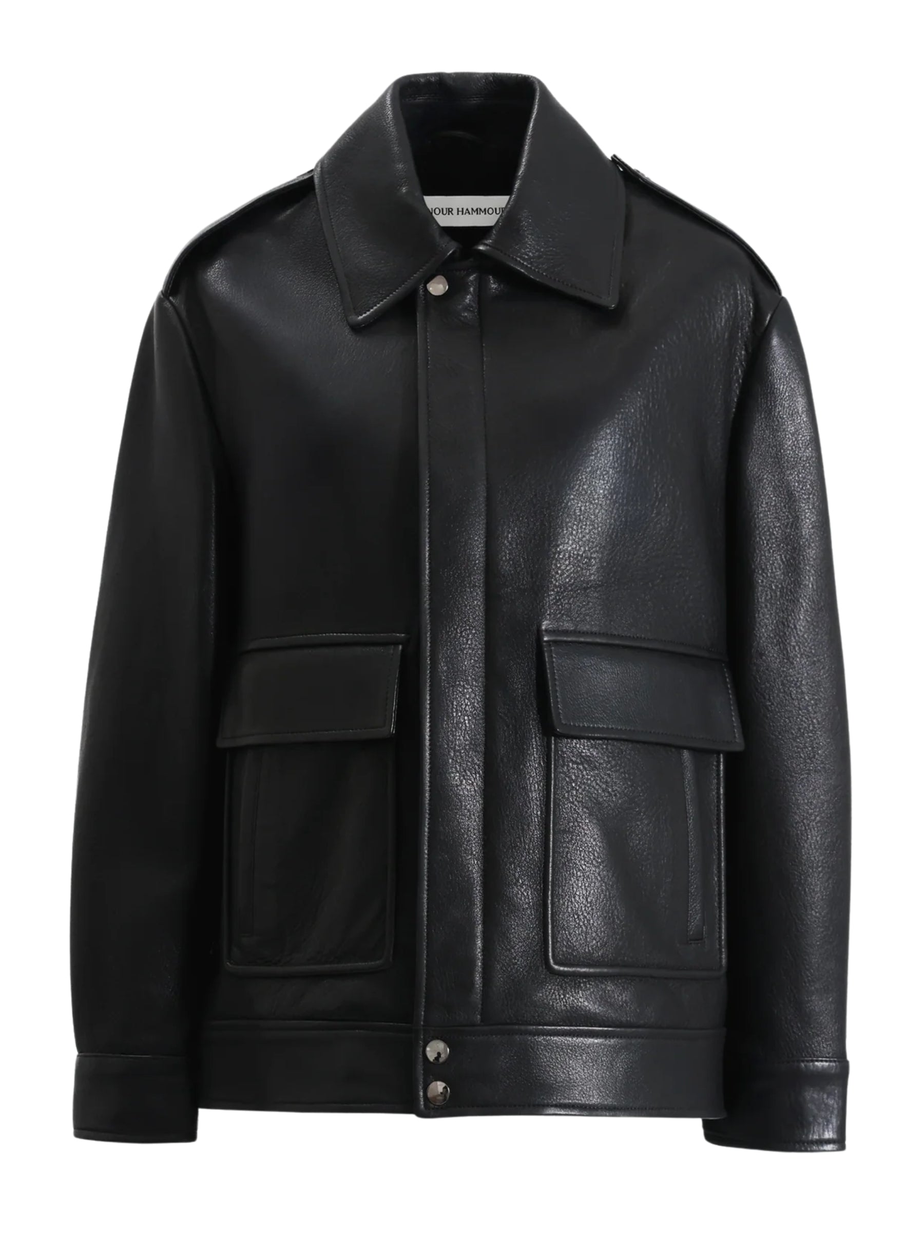 Nour Hammour | Drey The It Girl Jacket in Black | The UNDONE