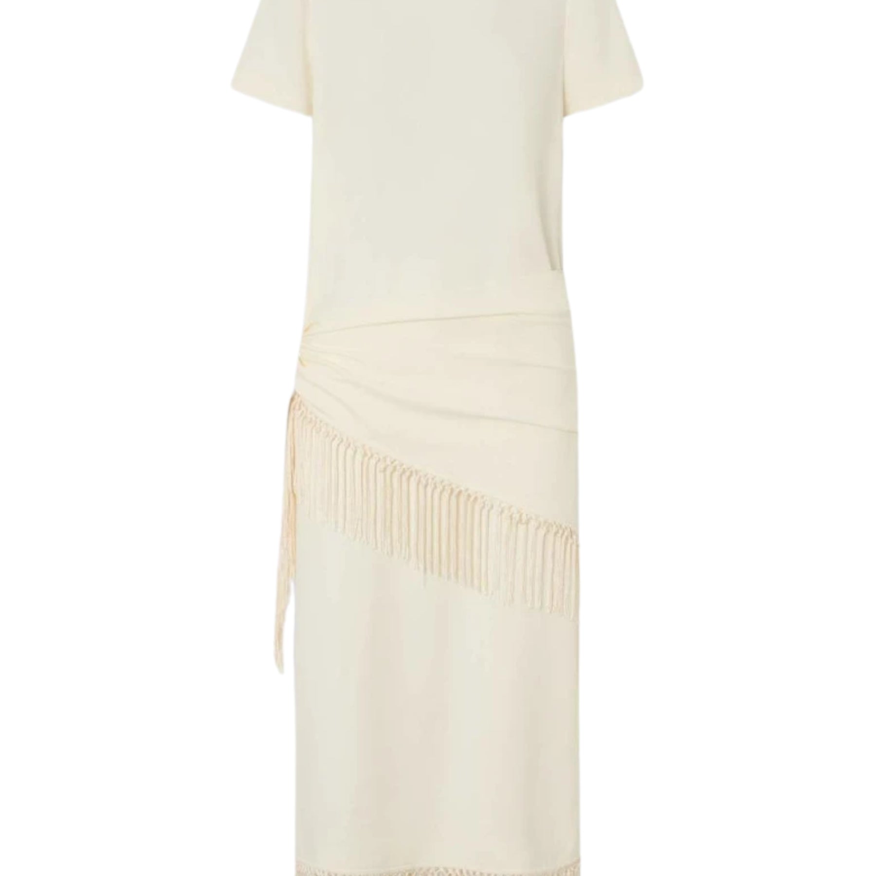 Oroton | Fringe Detail Crepe Dress