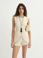 POSSE Harlan Vest in Cream