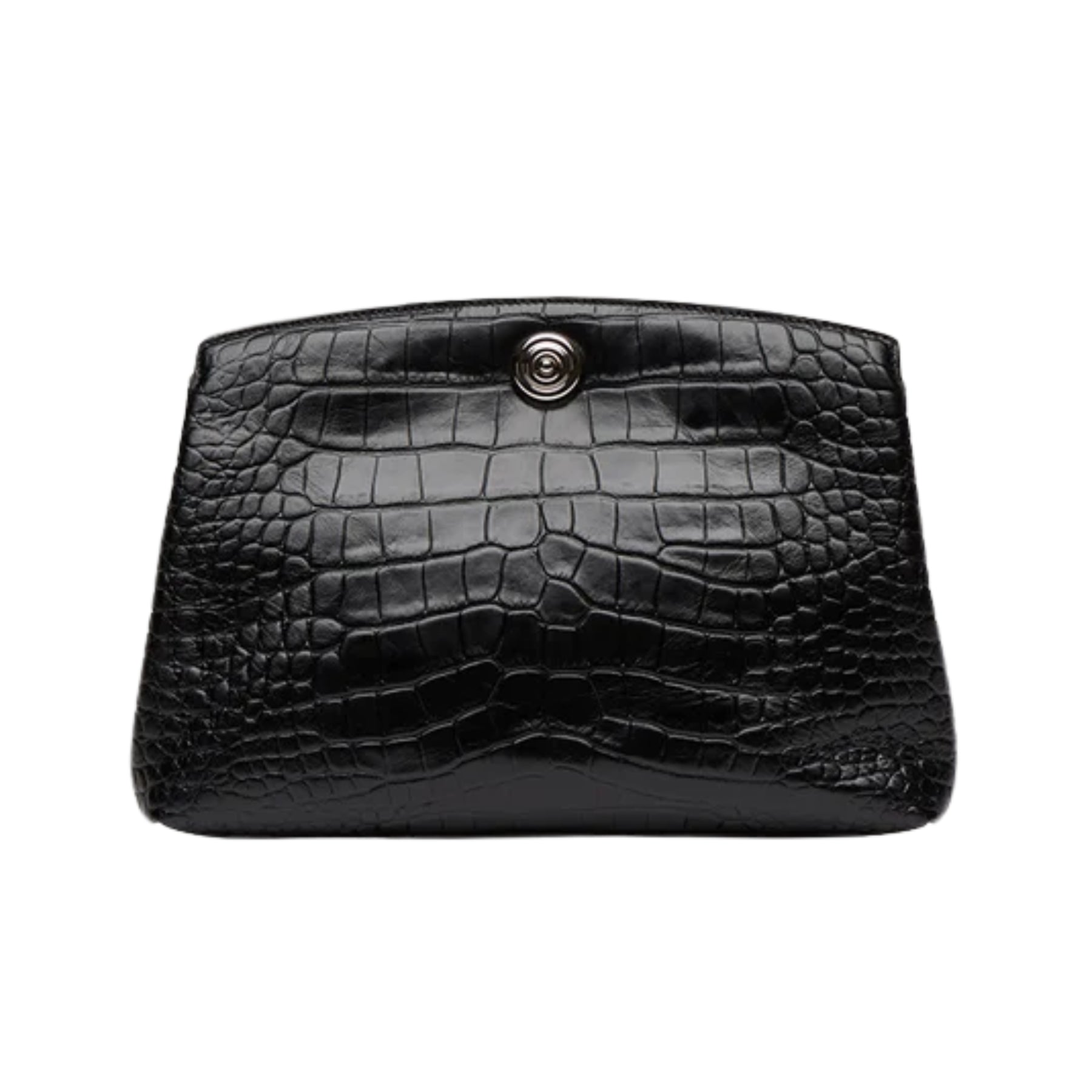 Liffner Pushlock Pouch - Black Croc