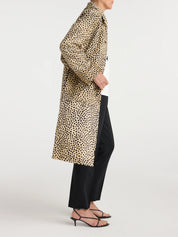 ROHE | Pony Hair Coat in cheetah