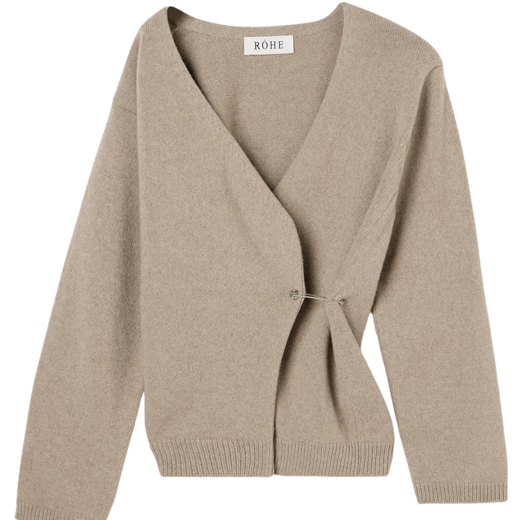 Rohe ff-shoulder wrap cardigan