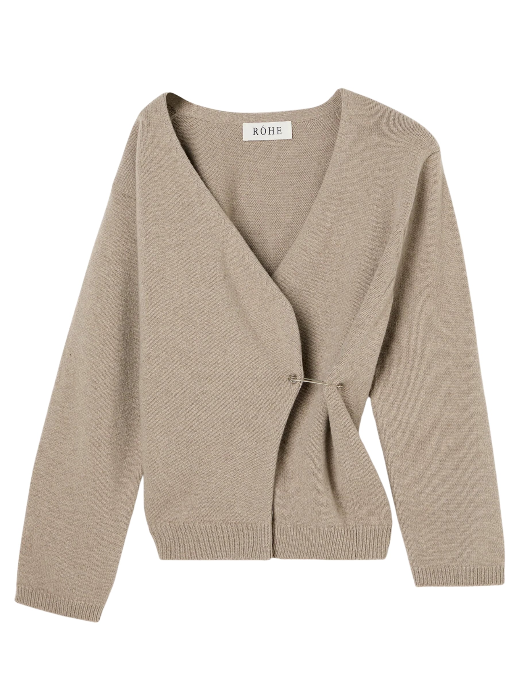 Rohe ff-shoulder wrap cardigan