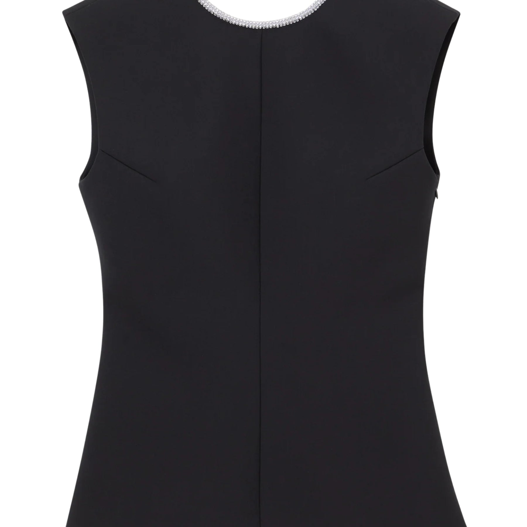 RÓHE | Open back appliqué top