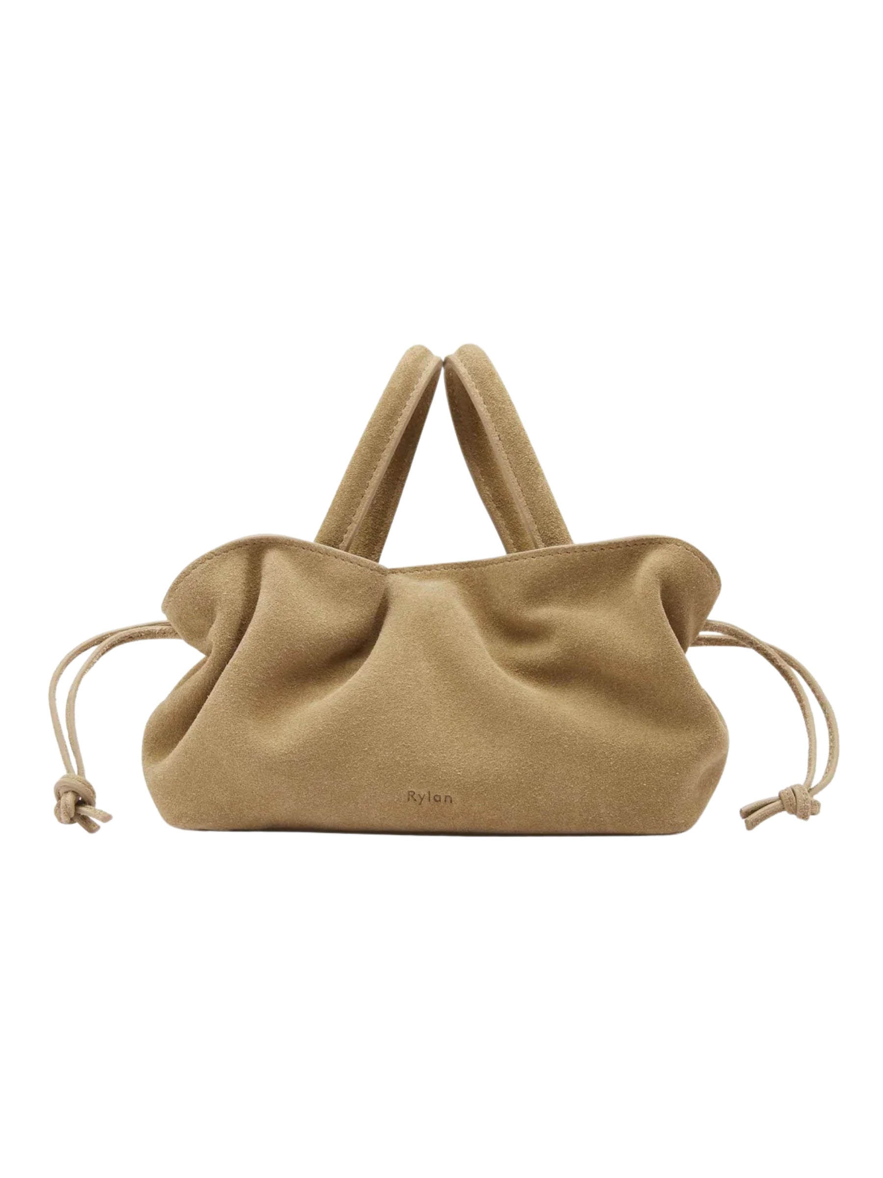 Rylan Mila Sand Suede Mini Tote
