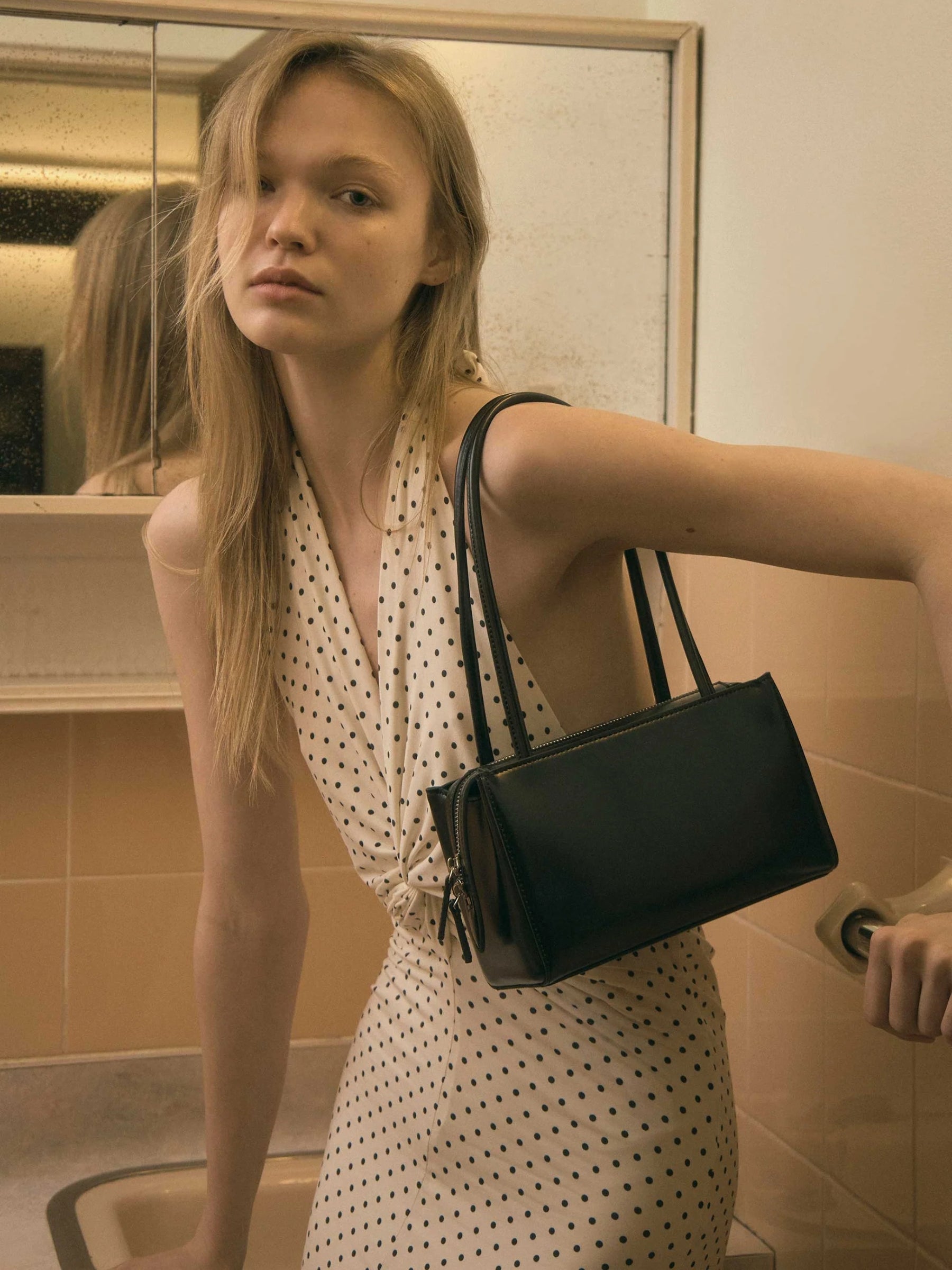 Rylan Phoebe Black Mini Shoulder Bag