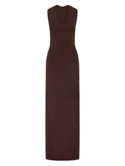 SIR | Apolline Maxi Dress in Brown