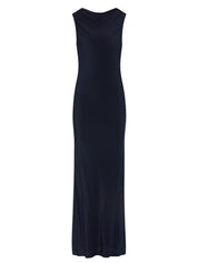 SIR | Isla Cowl Back Gown in Navy