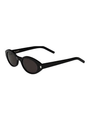Saint Laurent Black SL 567 Oval Sunglasses