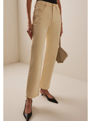 London Rigid High-Rise Straight-Leg Jeans
