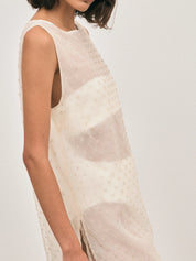 Nelson Made | Aurora Beaded Tunic - Ivory