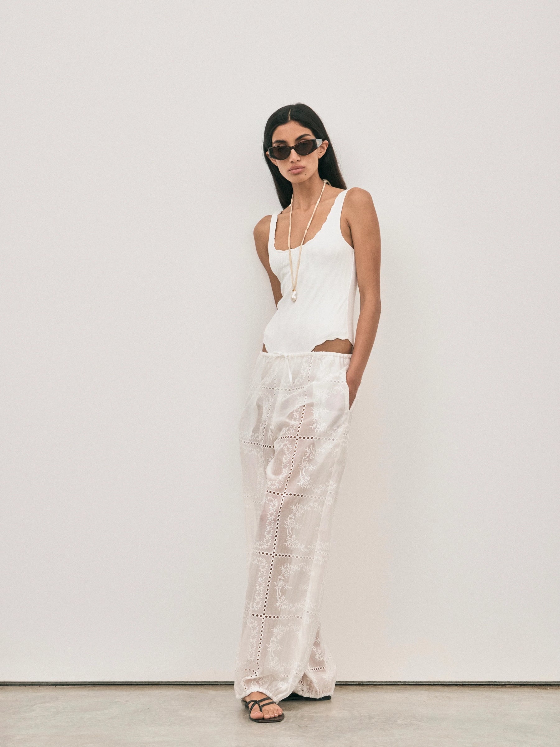Solaqua | Quinn Pants - Ivory