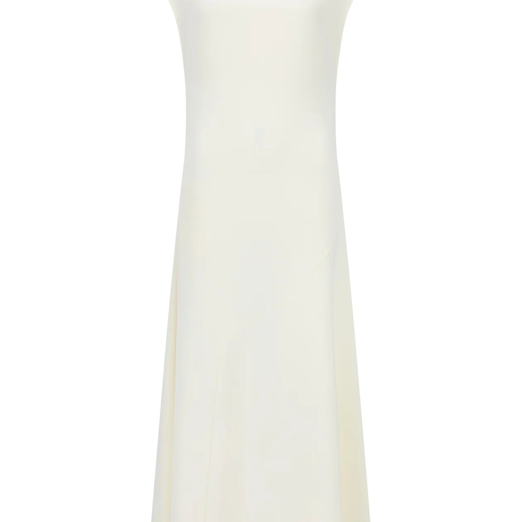 Harris Tapper Sofie Dress in Drape Suiting - Ivory