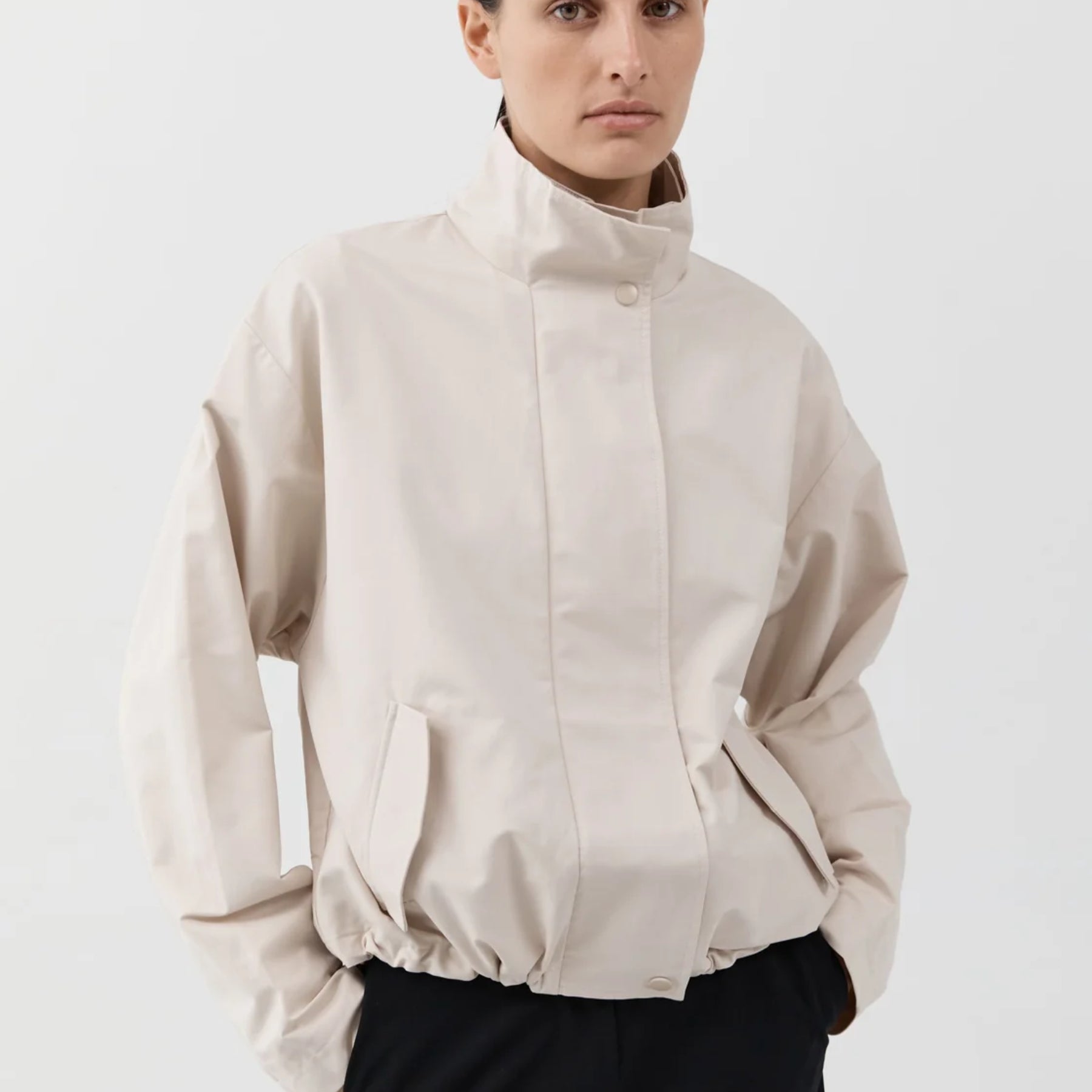 St. Agni Canvas Flight Jacket - Shell