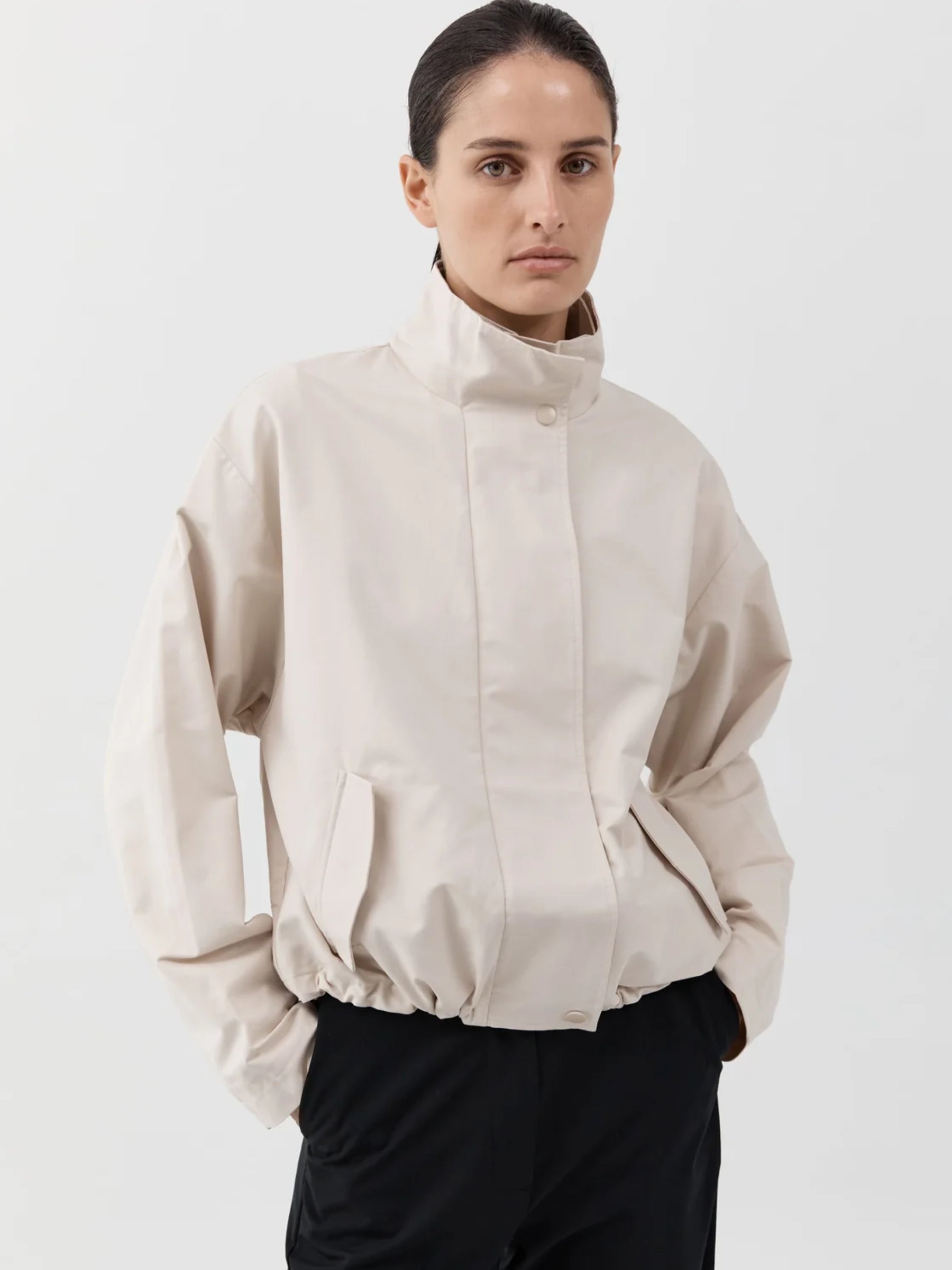 St. Agni Canvas Flight Jacket - Shell