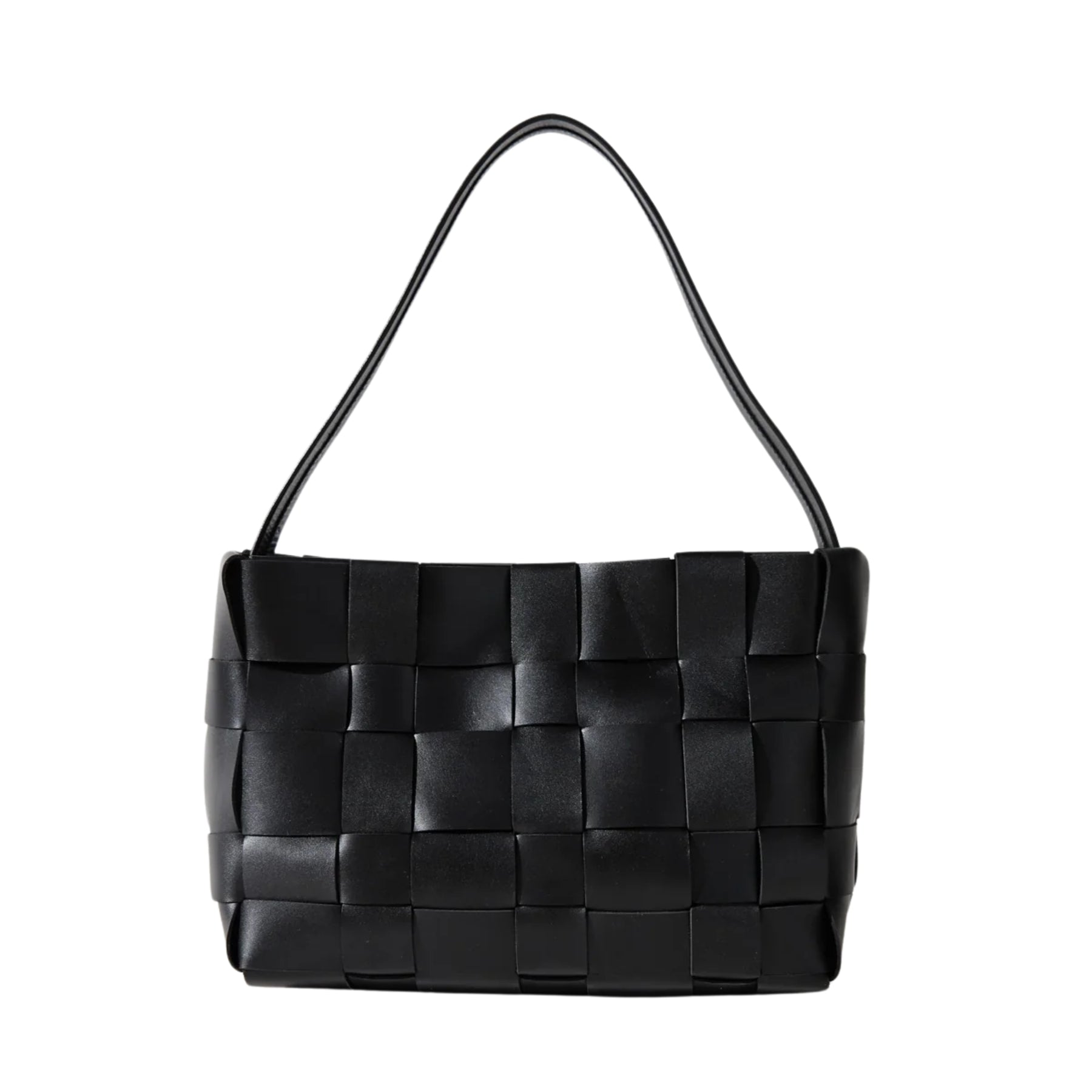 St. Agni | Woven Mini Tote - Black